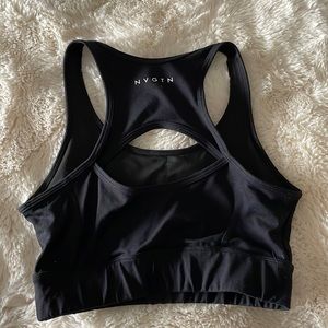NVGTN black sports bra size small